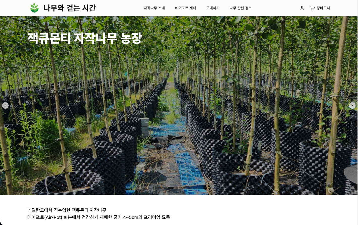 Time with Tree homepage